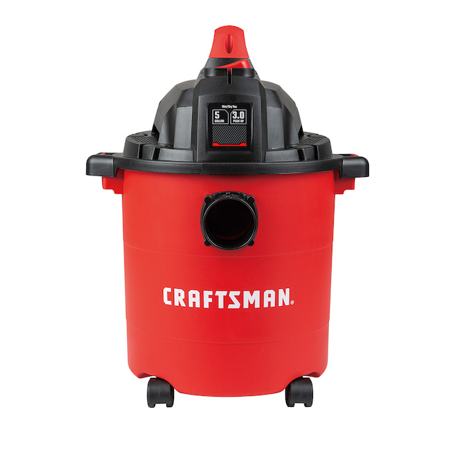 Craftsman 120 V 5-Gal. 3 HP Corded Portable Wet/Dry Shop Vacuum