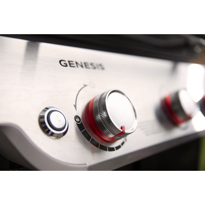 Weber Genesis E-315 39,000-BTU Stainless Steel 3-Burner Propane Gas Gril - Black