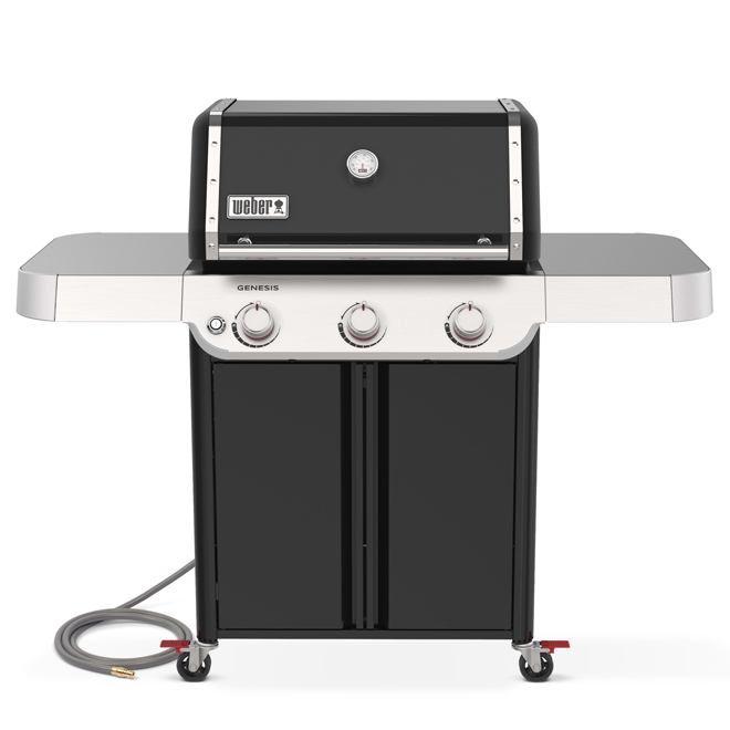 Weber Genesis E-315 39,000-BTU Stainless Steel 3-Burner Natural Gas Gril - Black