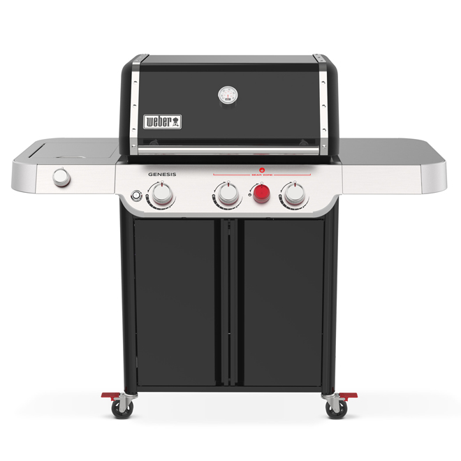 Barbecue au gaz propane Weber Genesis E-335 C noir 52 000 BTU