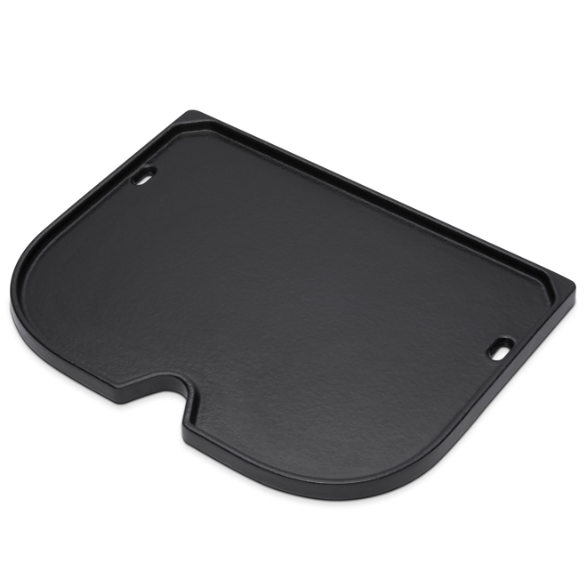 Weber Black Steel Compact Cooking Plate - 15.5-in