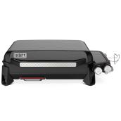 Table de cuisson en acier portative Weber 22 po au propane 16000 BTU, noir