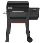 Fumoir à granules Weber Smoque (MD) 22 po avec Wi-Fi et Bluetooth, acier noir