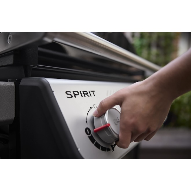Barbecue au gaz propane SPIRIT E-425S Weber à 4 brûleurs, 35 000 BTU