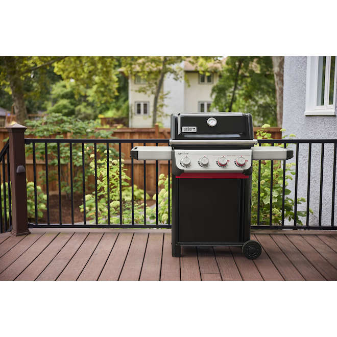 Barbecue au gaz propane SPIRIT E-425S Weber à 4 brûleurs, 35 000 BTU