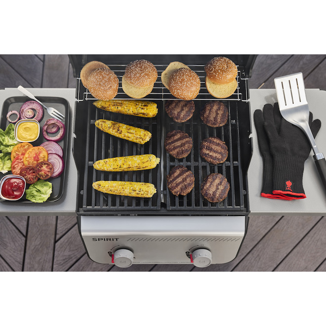 Weber SPIRIT E-210 Propane Gas Grill with 2 Burners - 26 600 BTU