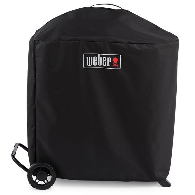 Weber Traveler Black Polyester BBQ Cover - 34 x 21.5 x 34.75-in