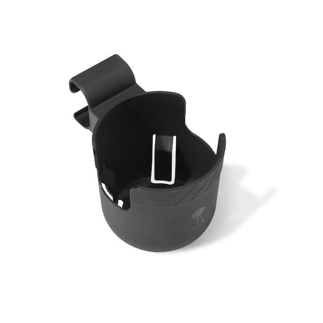 Weber BBQ Snap-On Black Plastic Bottle Holder