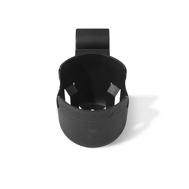 Weber BBQ Snap-On Black Plastic Bottle Holder