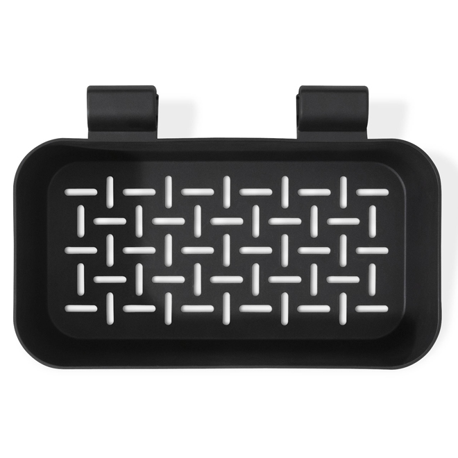 Weber BBQ Snap-On Black Plastic Condiment Caddy