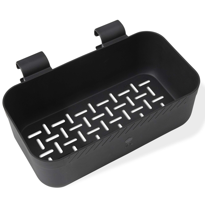 Weber BBQ Snap-On Black Plastic Condiment Caddy
