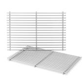 Grilles de cuisson pour barbecue Spirit 300 Weber rectangle en acier inoxydable 24 x 18 po, 2 pcs