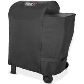 Housse pour barbecue aux granules 22 po Smoque Weber en polyester noir