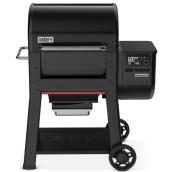 Gril à granulés de bois Searwood 600 par Weber acier inoxydable noir 23 x 45,7 x 38,5 po