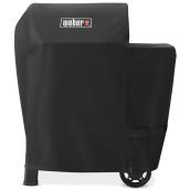 Housse de barbecue Weber 47 x 38,5 x 25,5 po polyester noir pour le gril à granulés Searwood 600