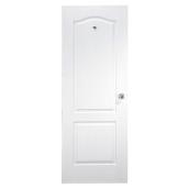 Arched 2-Panels Door - Primed Hardboard - 26 in x 80 in x 1 3/8 in