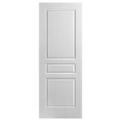 Porte à 3 panneaux, Colonist, MDF apprêté, 30'' x 80''