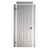 Porte à 6 panneaux «Fast-Fit» 24 x 80 po