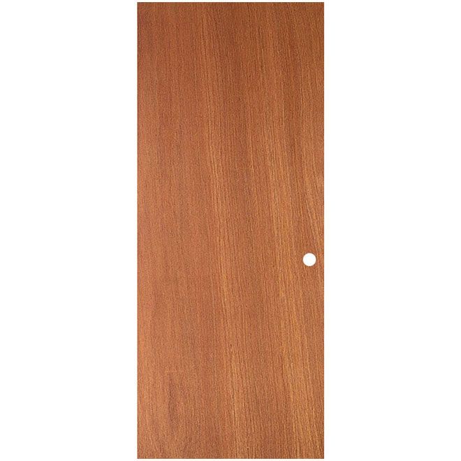 Metrie Lauan Door Slab - Hollow Core - Pre-machined - Mahogany - 80-in x 32-in x 1-3/8-in