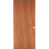 Pre-Machined "Lauan" Door Slab - Hollow Core - 36 in x 80 in x 1 3/8 in - Mahogany