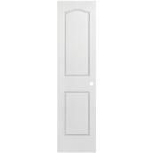 Porte d'intérieur, prépercée, 2 panneaux, 20" x 80" x 1 3/8"