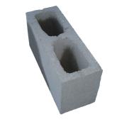 Permacon Hollow Concrete Block Standard Grey 6-in W x 8-in H x 16-in L