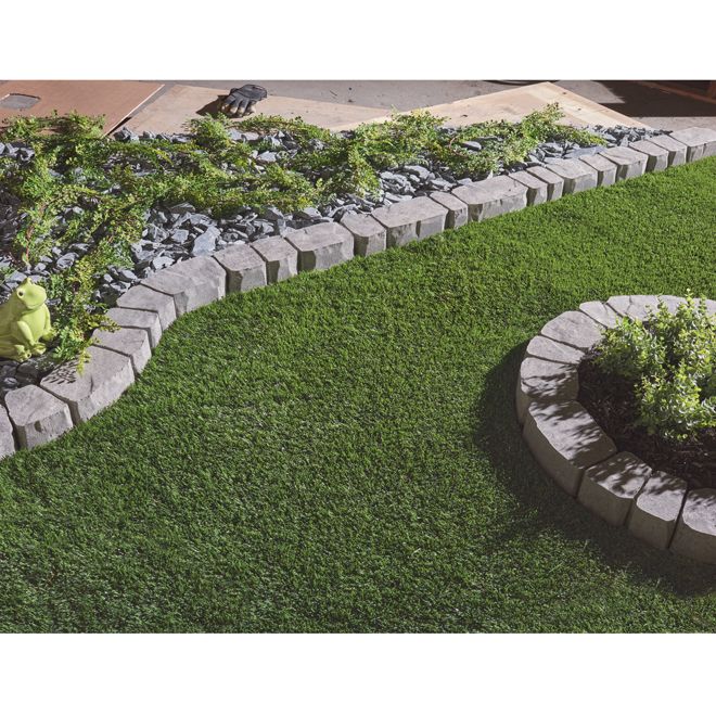 Oldcastle Halo Grey/Charcoal Edger (17 x 5,25-in)