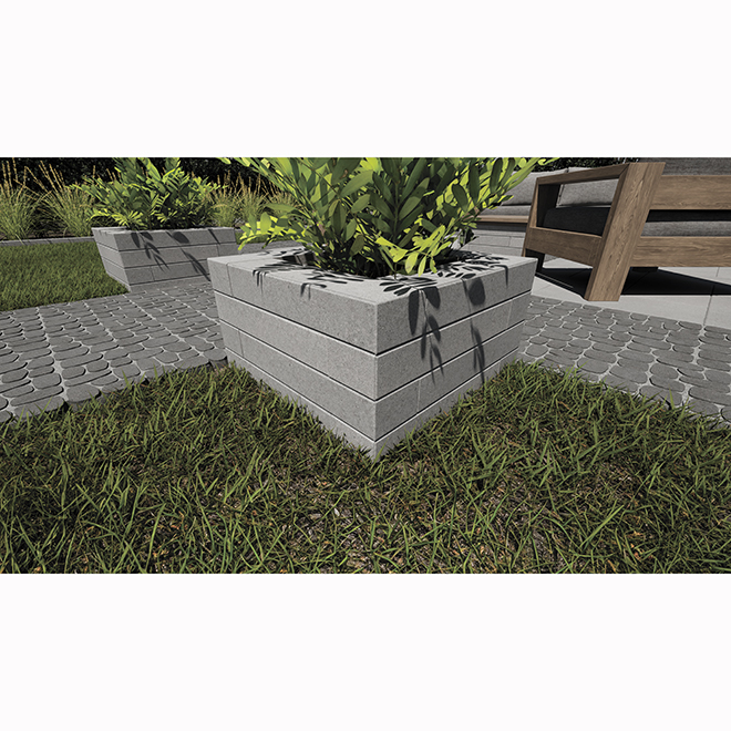 Old Castle Mina Concrete Patio Block 24 x 4-in - Nordic Grey