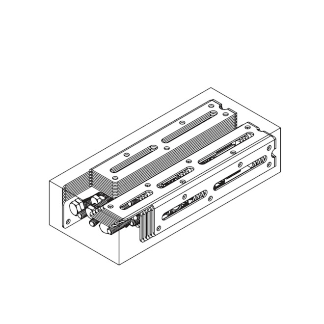 Oldcastle DESIGNFORMS Hardware Kit in Stainless Steel for Patio 2 x 12-in
