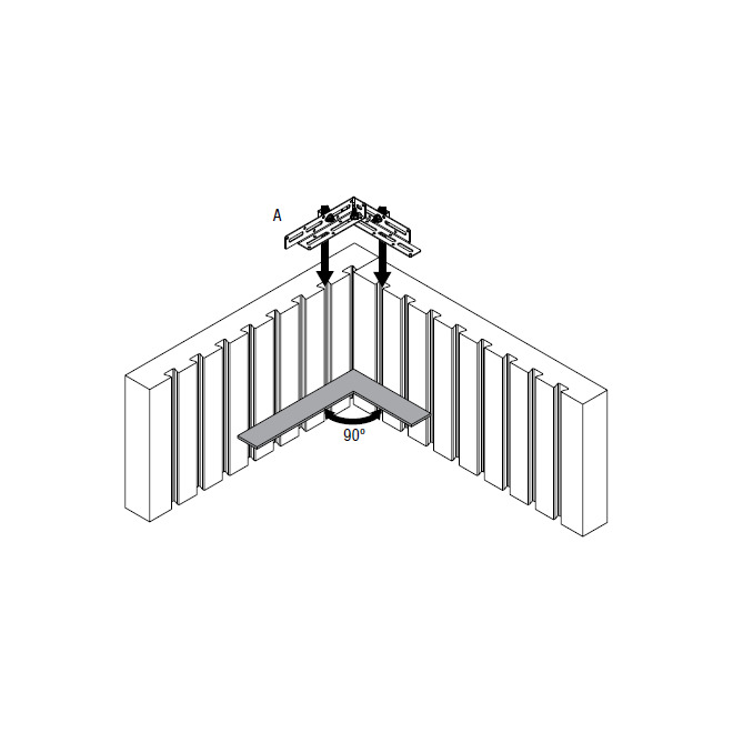 Oldcastle DESIGNFORMS Hardware Kit in Stainless Steel for Patio 2 x 12-in