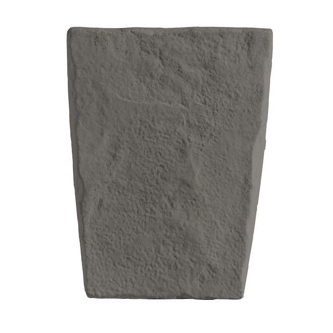 Be.On Stone Keystone in Black Stone - 10 x 7.5-6.5 x 2.5-in