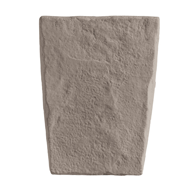 Be.On Stone Keystone in Brown Stone - 10 x 7.5-6.5 x 2.5-in