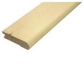 Nez de marche Mono Serra, arrondi, 3/4 po p. x 3 po l. x 90 po L., fini naturel, érable