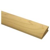 Moulure Finium, réductrice pour plancher, érable, teinte claire