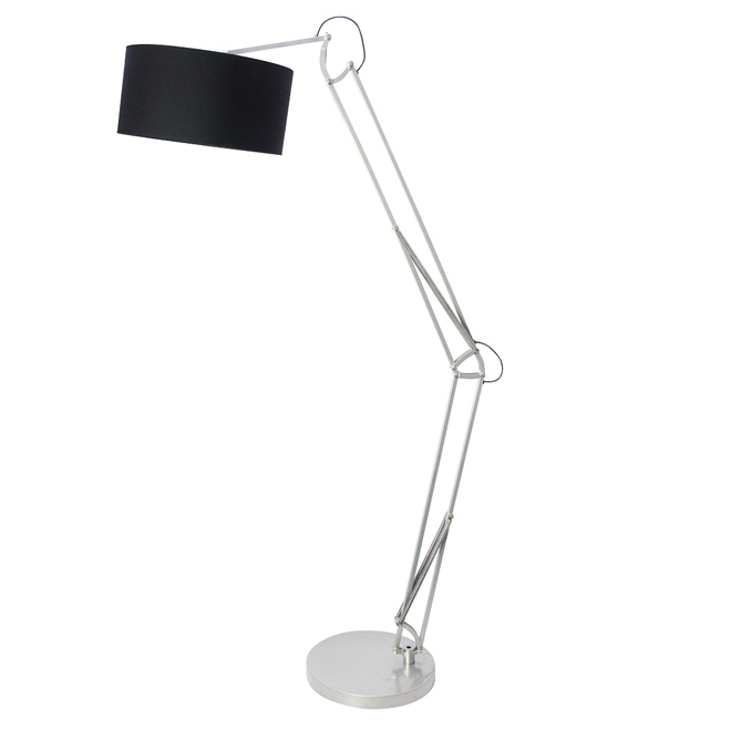 Uberhaus Floor Lamp 65 Brushed Nickel Ls Pcf1501 Rona