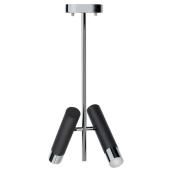 Mini-suspension à 2 lumières DEL « Microdel », 24 po