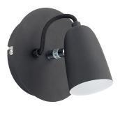 Plafonnier Sandy, 1 lumière, 50 W, noir