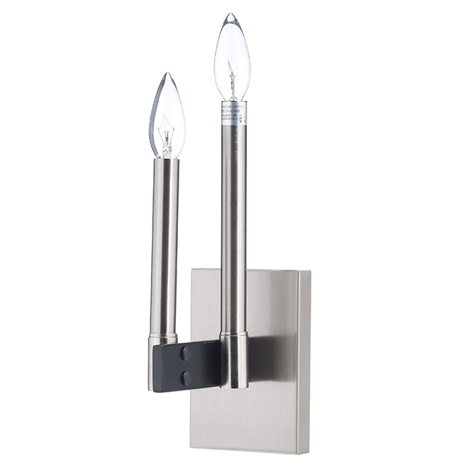 Lumirama Ivanna Bedroom Vanity Wall Sconce 2 Candelabra E12 Bulbs