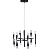 "Candelli" 12-Light Pendant Light - 25 W LED - Black