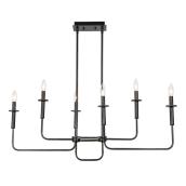 Flushmount - 6 lights - Oil-Rubbed Bronze