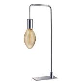 Vintage Bulb Table Lamp - 48 cm - Chrome
