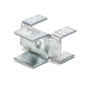 Attache pour toit en acier galvanisé de 15/32"