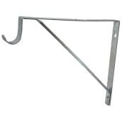 Mitek Shelf and Rod Bracket - Zinc-Plated Finish - Steel - 11-in L
