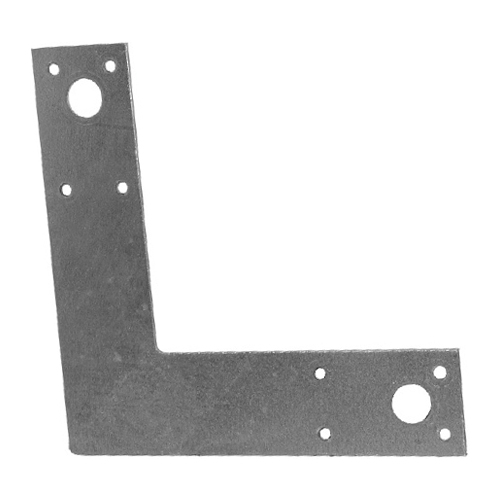 MITEK Steel L Post Strap 1 1/2" x 6" x 6" Box of 20 L6TZ RONA