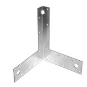 Cornière en acier galvanisé de 6" x 8", boîte de 25