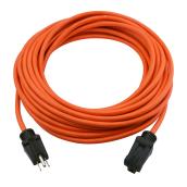 Utilitech Outdoor SJTW Extension Cord - 50-ft - 14/3 - Orange