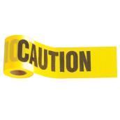 Johnson Level Yellow Caution Tape - 3-in x 1000-ft