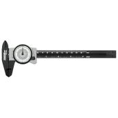 Johnson Level 6-in Black Fiber Glass Dial Caliper