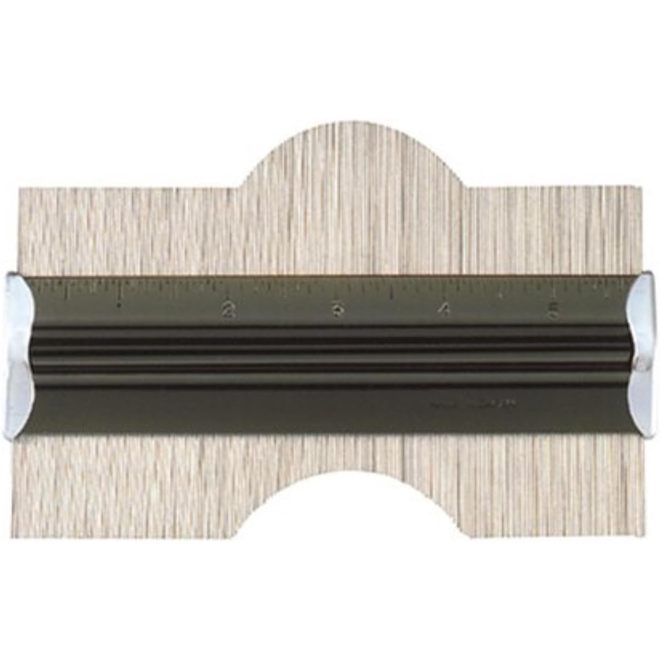 Johnson Level Contour Guide in Stainless Steel - 6-in