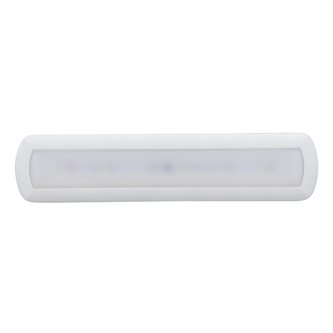 Luminaire blanc au DEL rechargeable pour dessous d'armoire Ecolight, 9 po